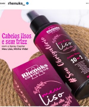 SPRAY TERMICO CAPILAR MEU LISO MINHA VIDA 10 EM 1